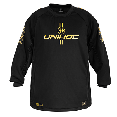 Unihoc Goalie Sweater Alpha Gold