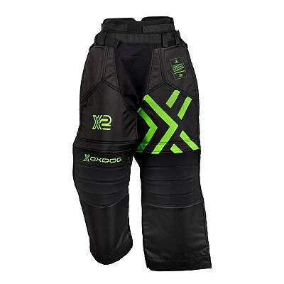 Oxdog X2 Goalie Pants SR Black/Green