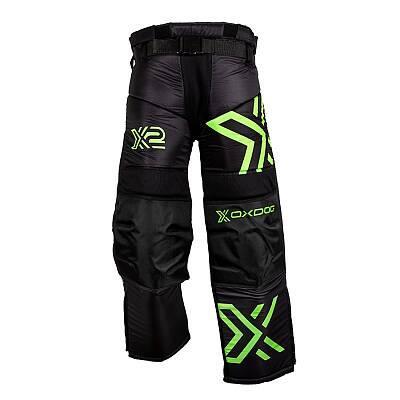 Oxdog X2 Goalie Pants JR Black/Green