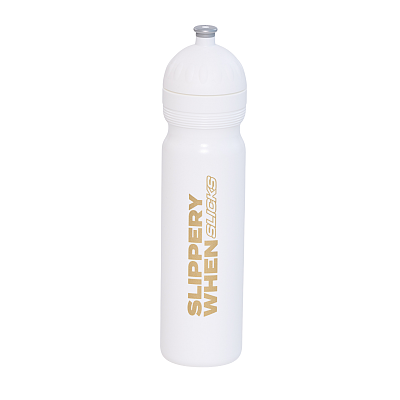 Fatpipe Sports bottle 1.0 L white/gold