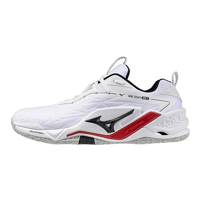 Mizuno Wave Stealth Neo 2(U) / White/Black/Fiery Red