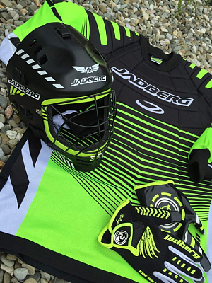 Jadberg Defender 3 JR fluo green Goalkeeper jersey