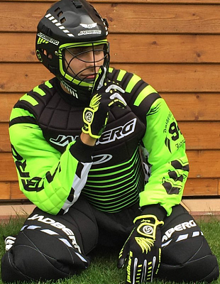 Jadberg Defender 3 JR fluo green Goalkeeper jersey