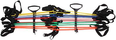 MultiColour Dual agility ladder, double 4.5 m