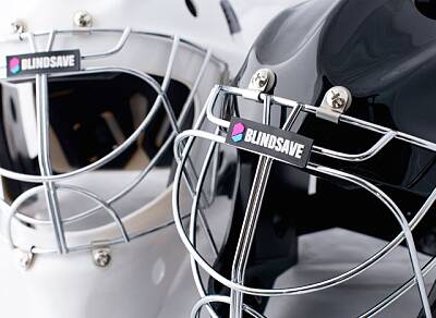 BlindSave Original Matt Black Goalie Mask
