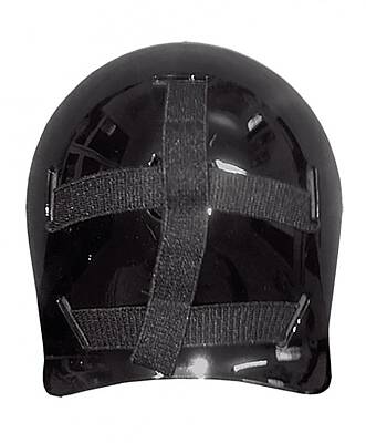 Unihoc goalkeeper mask Shield black/white