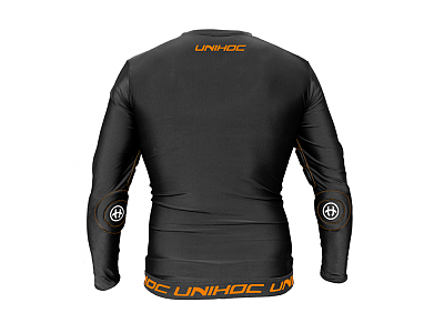 Unihoc goalkeeper vest Flow black SR
