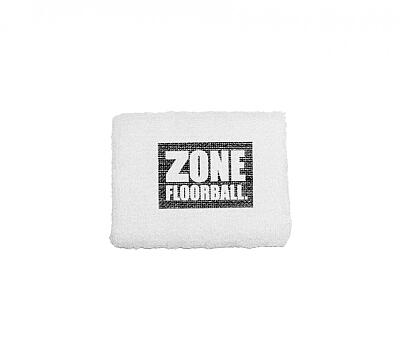 Zone sweatband Logo white