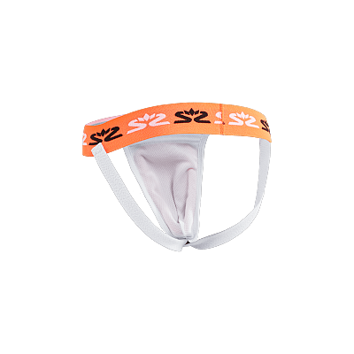 Salming E-Series Jock Strap White/Orange jockstrap