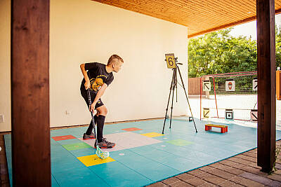 MyFloorball Skills Zone 360 floorball surface