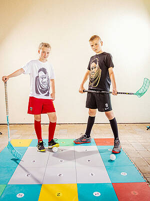 MyFloorball Skills Zone 360 floorball surface