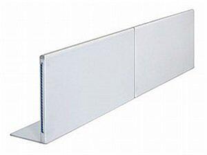 Floorball boards Black Pipe Eco 40x20m incl. 2 carts