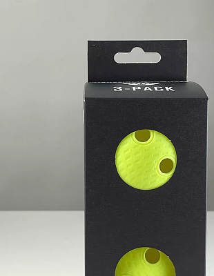 Klubbhuset ball KH SSL Ball (3-pack) Neon Yellow