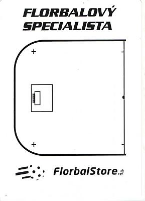Florbalstore A4 double-sided coaching board