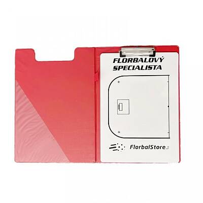 Florbalstore A4 double-sided coaching board in a folder