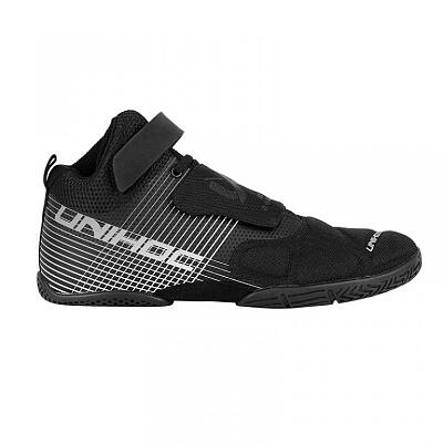 Unihoc UX Goalie black/silver goalkeeper shoes