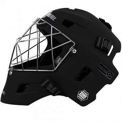 ZONE PRO Cat Eye Cage Black/Silver Goalie Mask