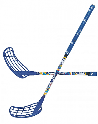 Floorball set MPS Jungle Navy (12 sticks)