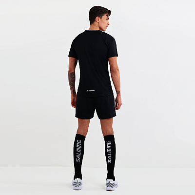 Salming t-shirt Core 22 Match Tee JR Black/Asphalt