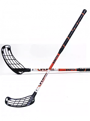 Floorball set MPS Flash Orange-Black (12 sticks)