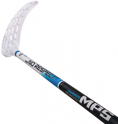 Floorball set MPS NO RESPECT White (12 sticks)