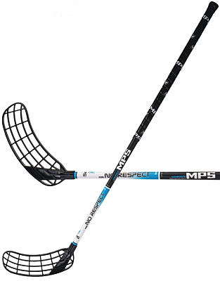 Floorball set MPS NO RESPECT Black (12 sticks)