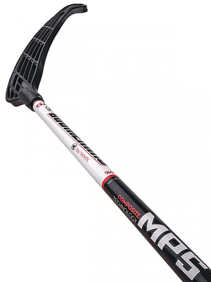Floorball set MPS Boomerang Black (12 sticks)