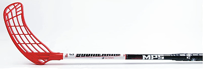 Floorball set MPS Boomerang Red/Black (12 sticks)