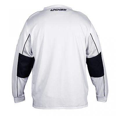 Unihoc Inferno All White JR goalkeeper jersey