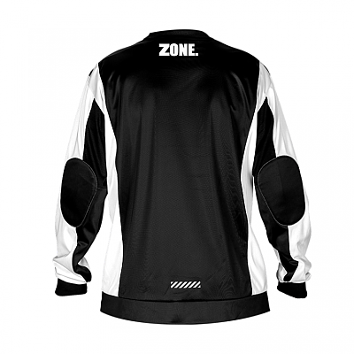 Zone goalie jersey Upgrade Intro JR black/silver