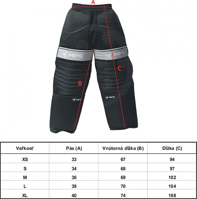 MPS Black goalkeeper pants