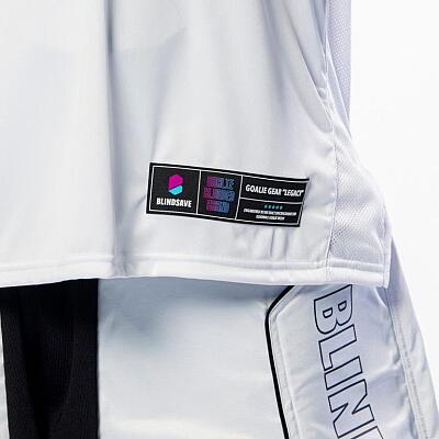 Blindsave Goalkeeper set Legacy white + mask Shark black
