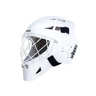 Blindsave Goalkeeper set Legacy white + mask Shark black