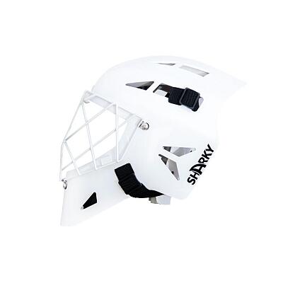 Blindsave Goalkeeper set Legacy white + mask Shark white