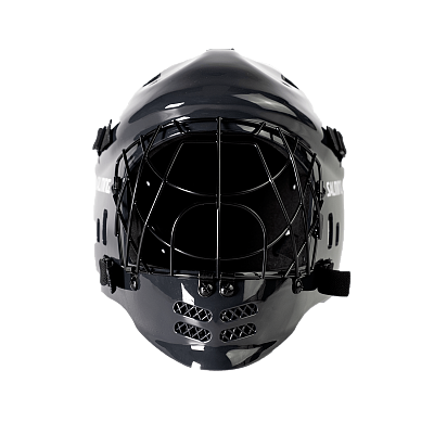 Salming Core Helmet JR Black goalkeeper mask