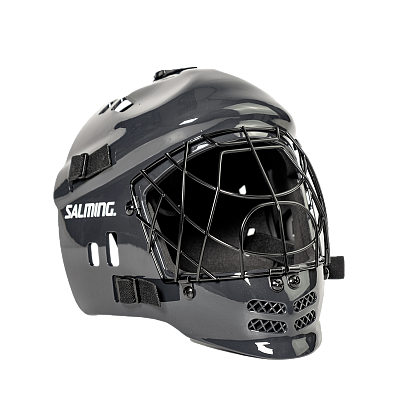 Salming Core Helmet JR Black goalkeeper mask