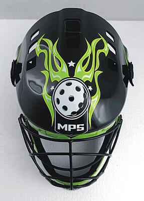MPS goal. mask Pro Flame - Black/Green