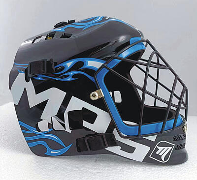 MPS goal. mask Pro Flame - Black/Blue