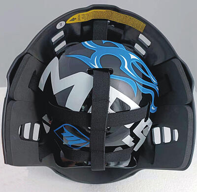 MPS goal. mask Pro Flame - Black/Blue