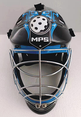 MPS goal. mask Pro Flame - Black/Blue/Chrome
