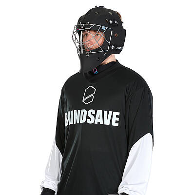 BlindSave Original Matt Black Goalie Mask