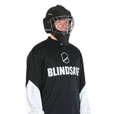 BlindSave Original Matt Black Goalie Mask