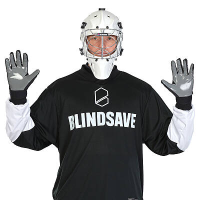 BlindSave Original White goalkeeper mask