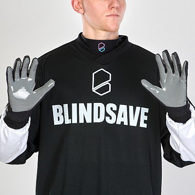 Blindsave Lite goalkeeper gloves Black