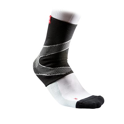 McDavid 5115 Ankle Sleeve/4-way elastic w/gel buttresses ankle support