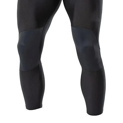 McDavid Compression 3/4 Tight With Dual Layer Knee Support Black