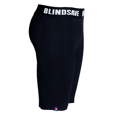 BlindSave compression shorts with jockstrap