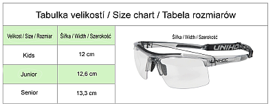 Unihoc Eyewear Energy Junior White