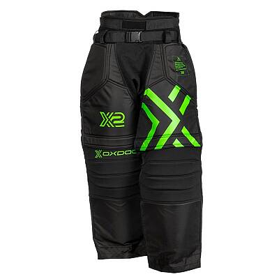 Oxdog X2 Goalie Pants SR Black/Green
