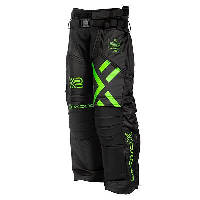 Oxdog X2 Goalie Pants SR Black/Green
